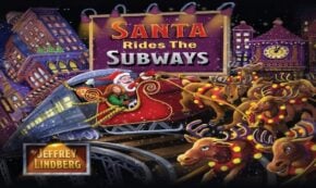 santa rides the subways, children's fiction, humor, satire, jeffrey lindberg, net galley, review, flying rabbit press